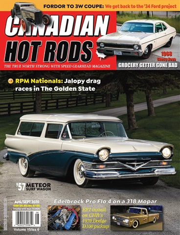 Canadian Hot Rods issue Aug/Sept 2020