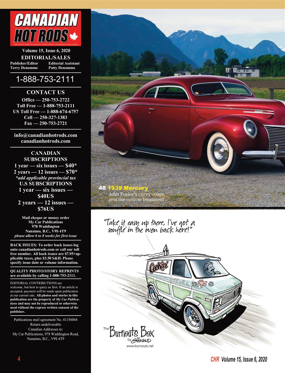 Canadian Hot Rods Preview Pages