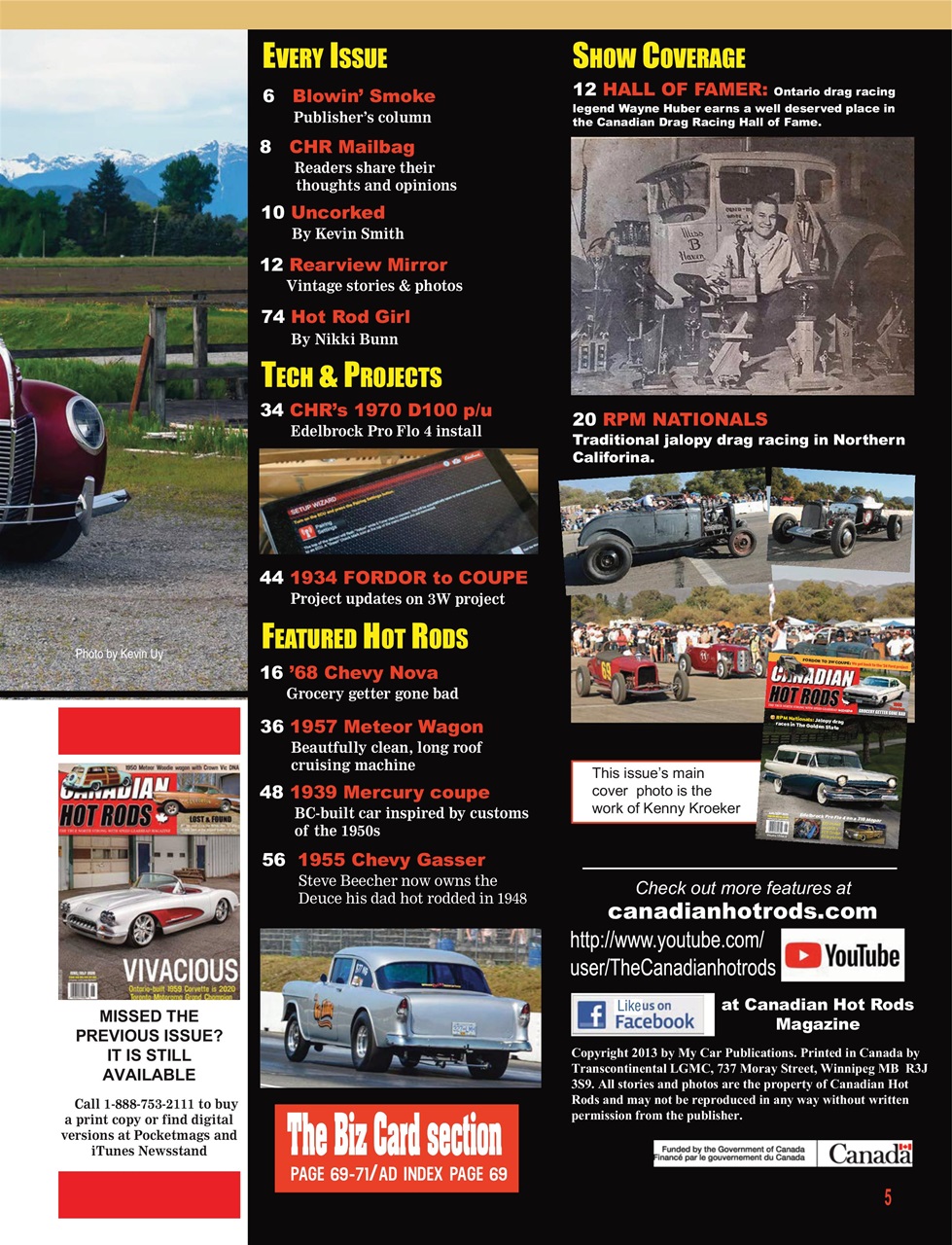 Canadian Hot Rods Preview Pages