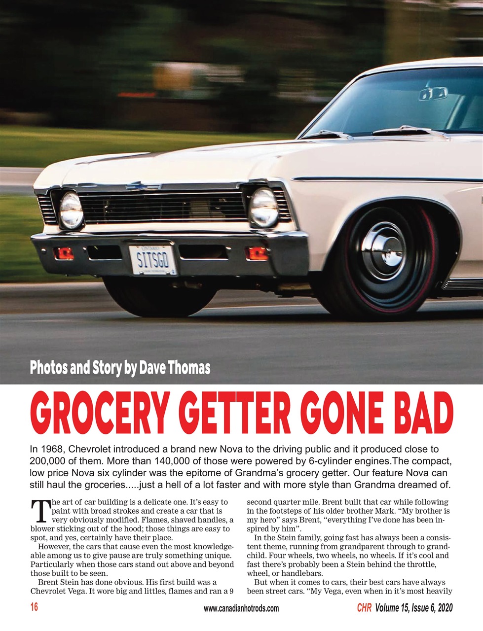 Canadian Hot Rods Preview Pages