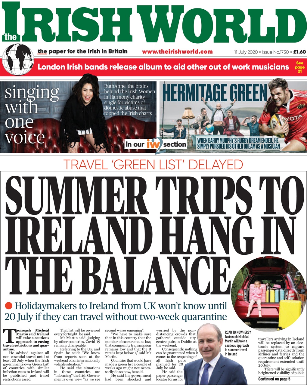 Irish World Preview Pages