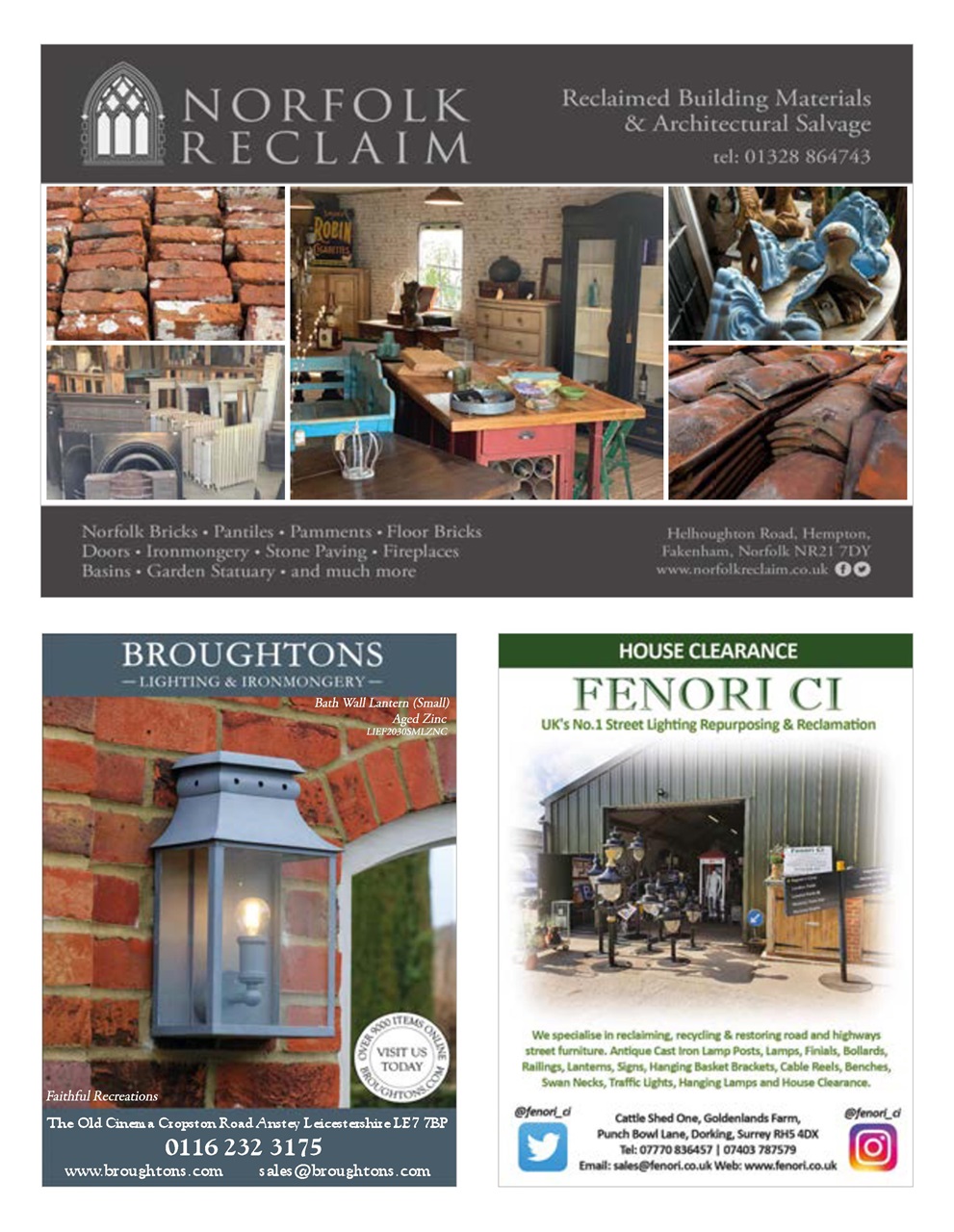 Reclaim Preview Pages