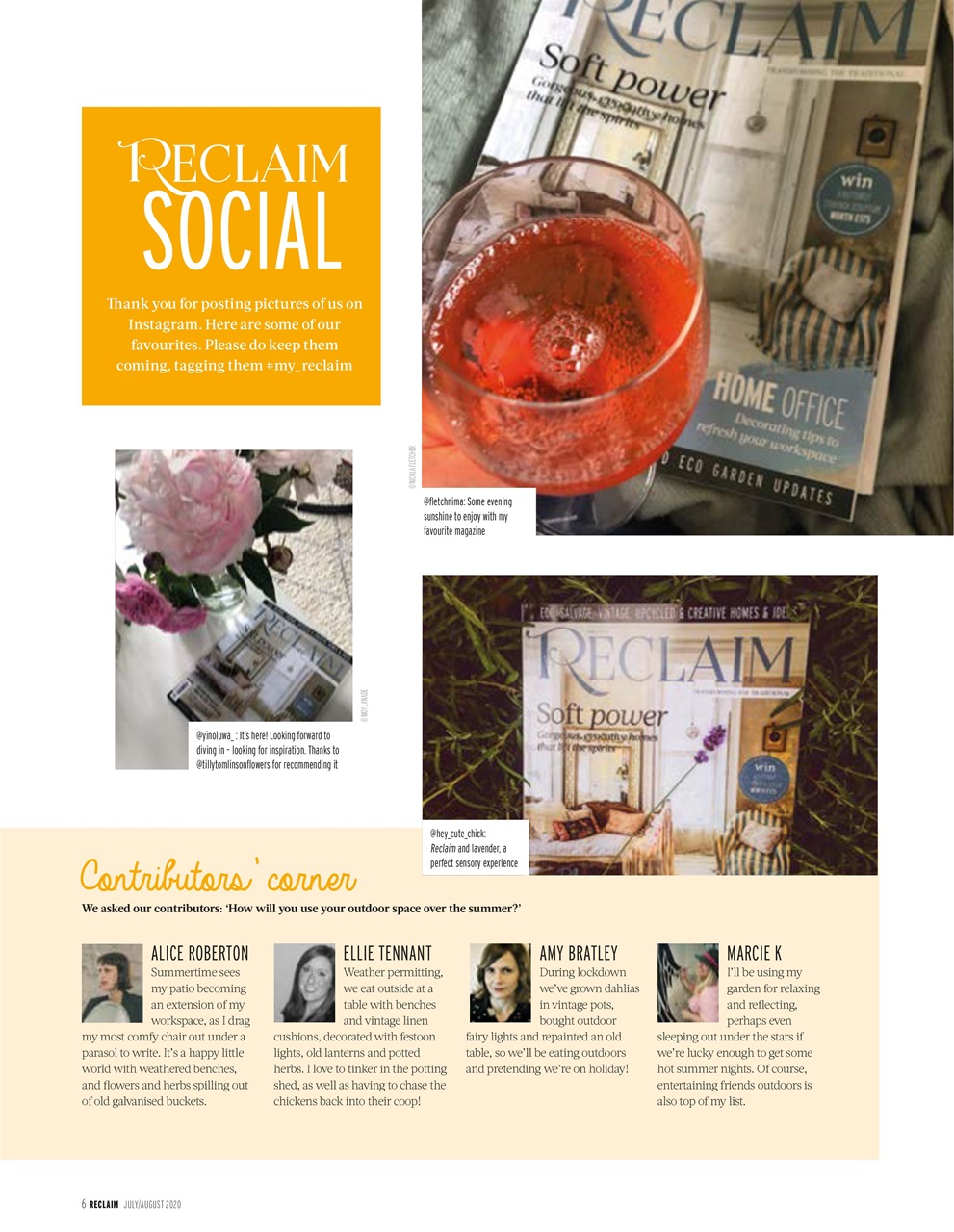 Reclaim Preview Pages