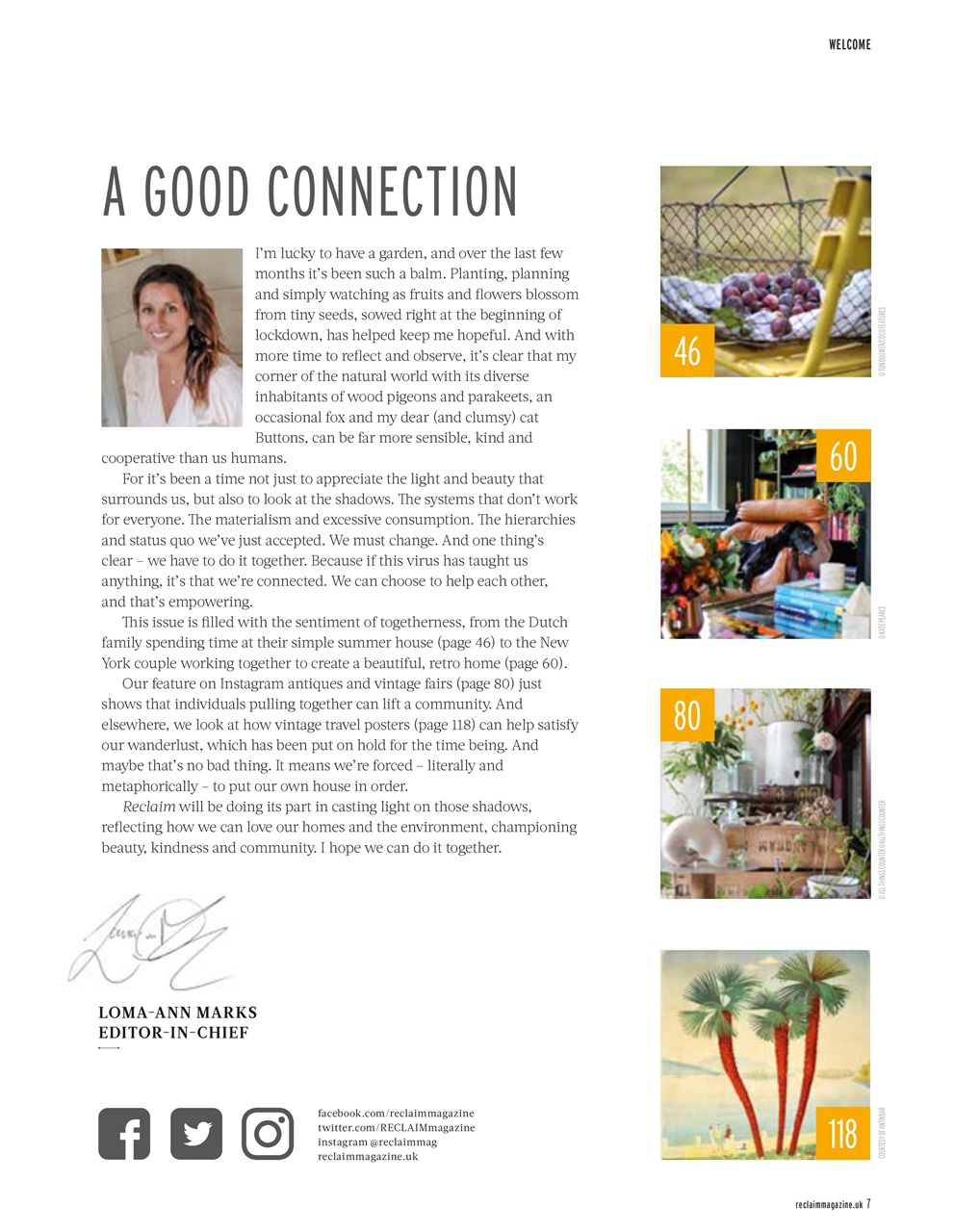 Reclaim Preview Pages