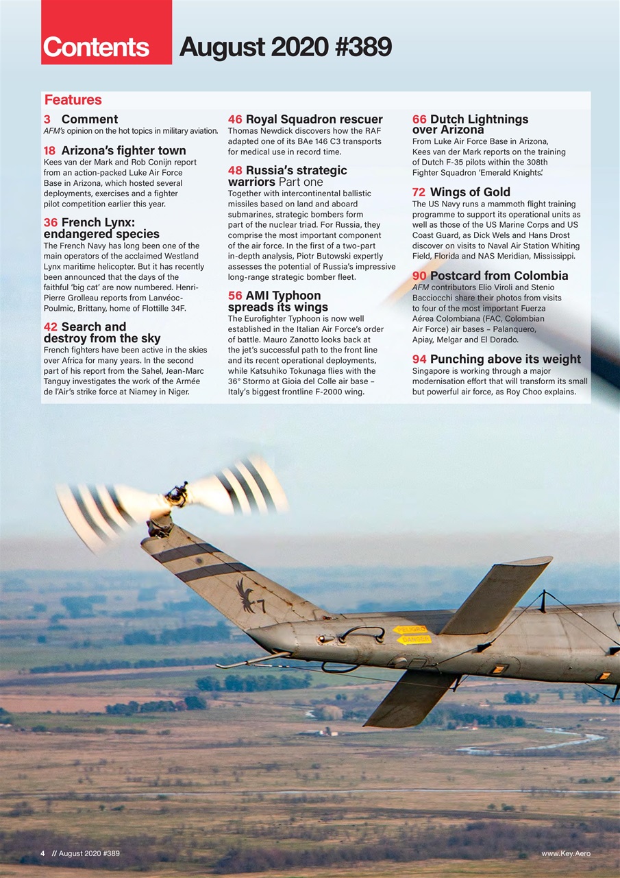 AirForces Monthly Preview Pages