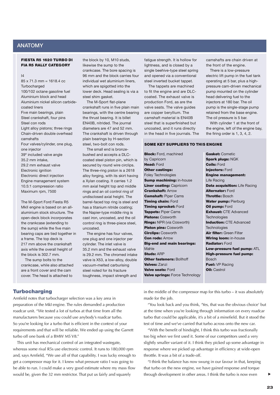 Race Engine Technology Preview Pages