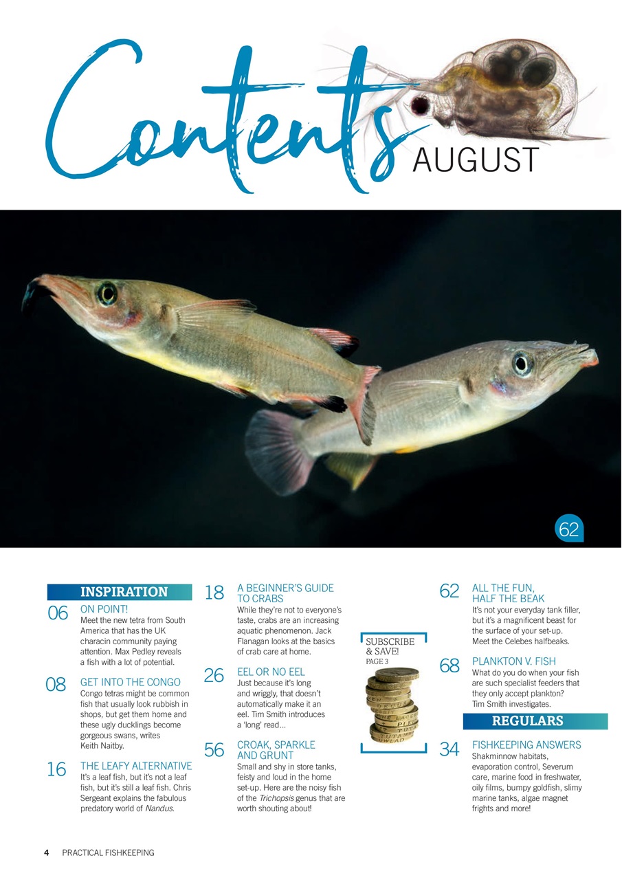 Practical Fishkeeping Preview Pages