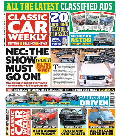 Classic Car Weekly issue 08 July 2020