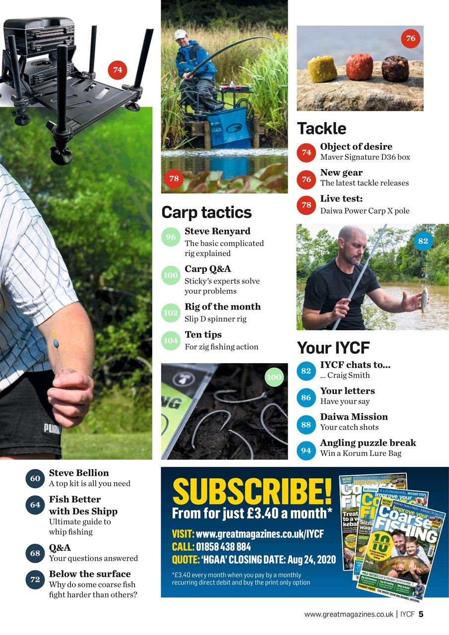 Improve Your Coarse Fishing Preview Pages