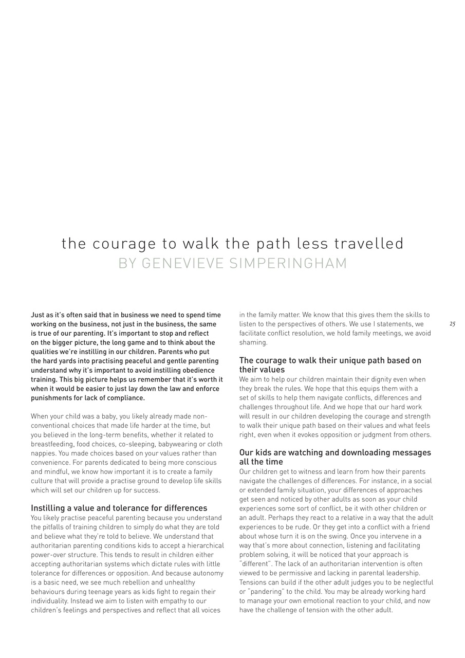 The Natural Parent Magazine Preview Pages