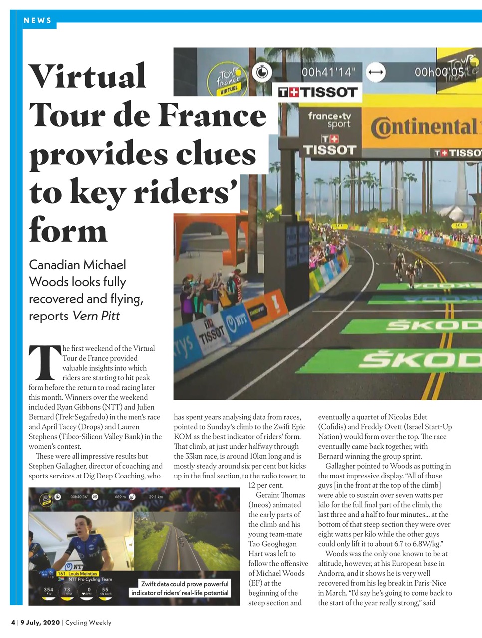 Cycling Weekly Preview Pages