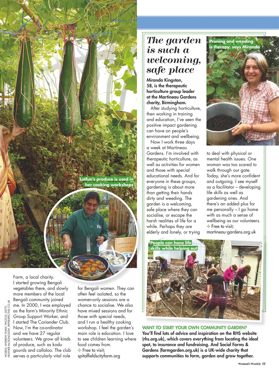 Woman's Weekly Preview Pages