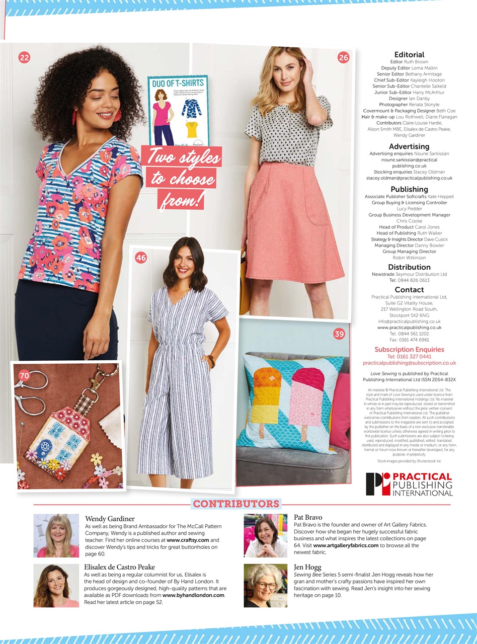 Love Sewing Preview Pages
