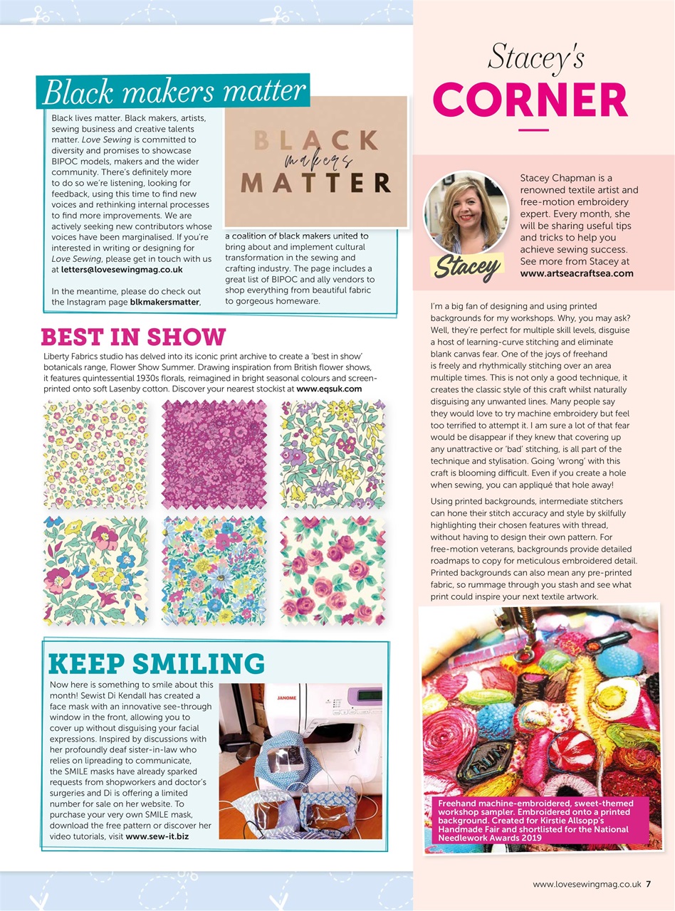 Love Sewing Preview Pages