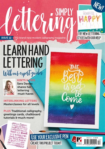Simply Lettering issue Issue 12