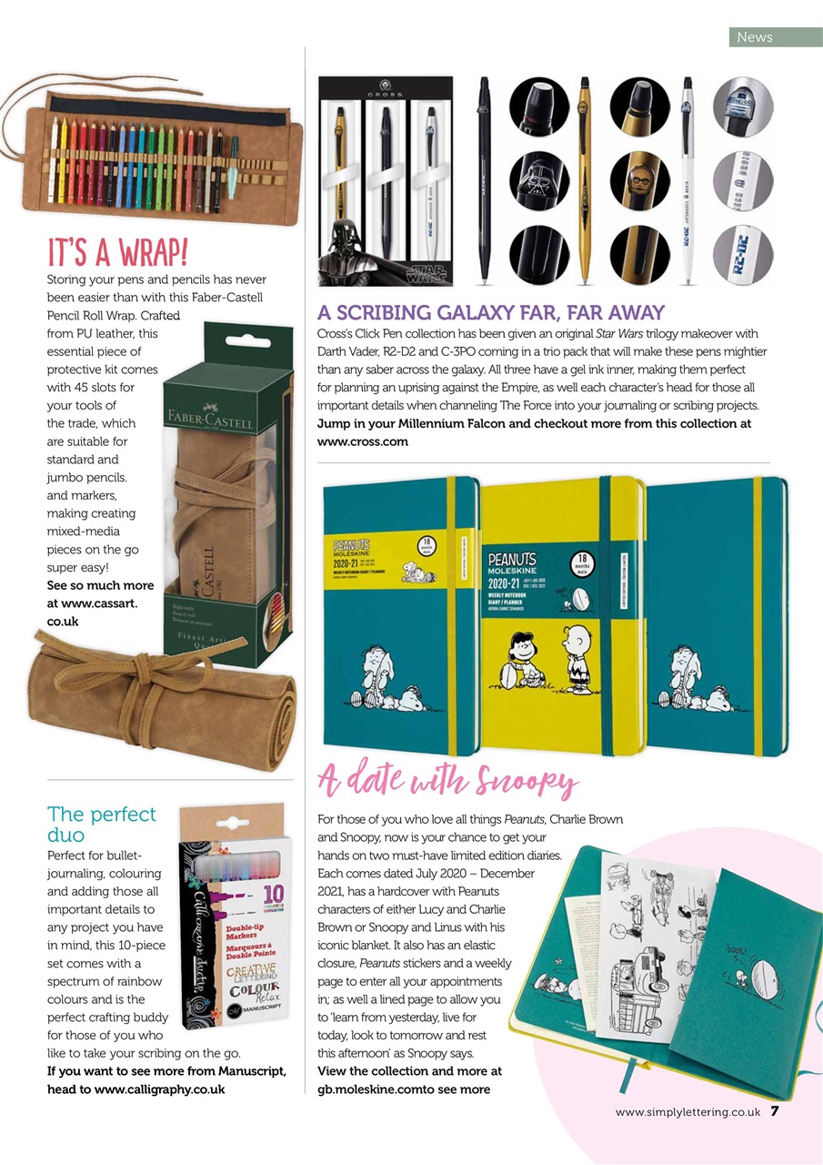 Simply Lettering Preview Pages