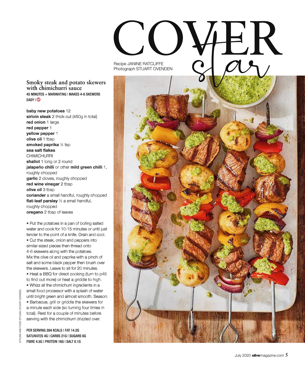 Olive Magazine Preview Pages