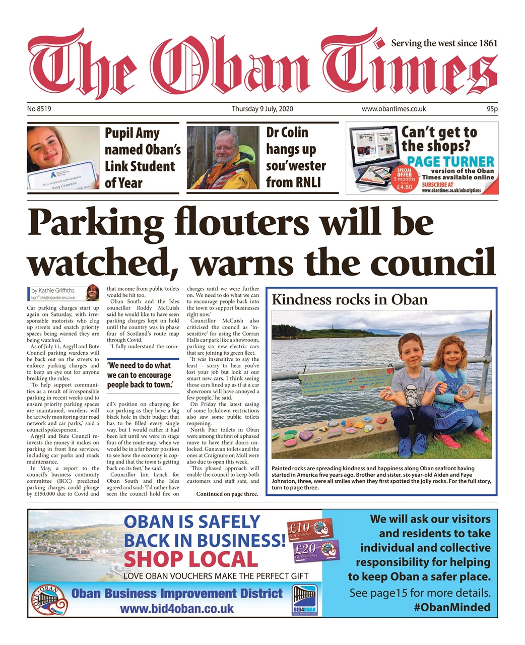 The Oban Times & Lochaber Times Preview Pages