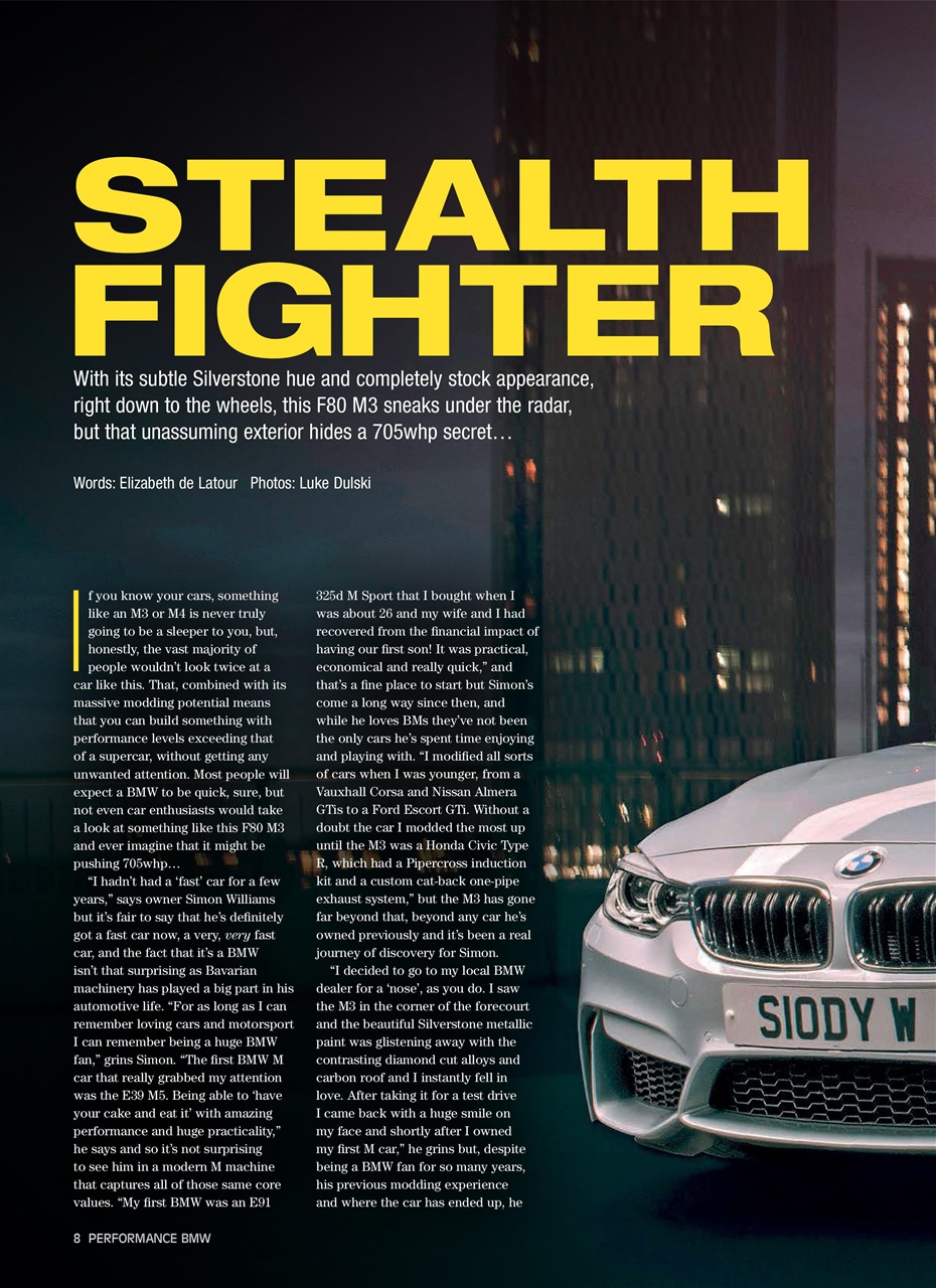 Performance BMW Preview Pages