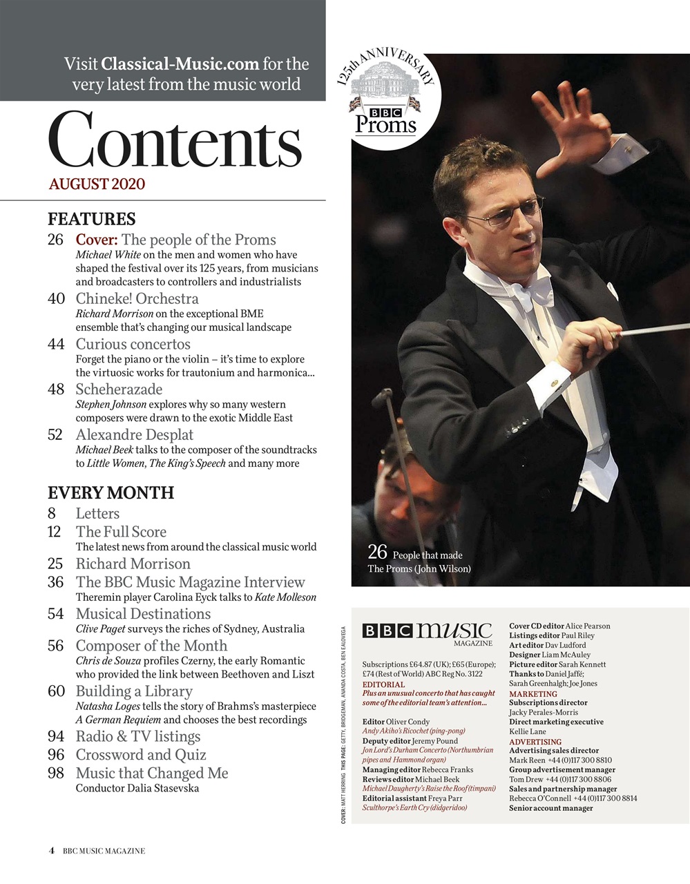 BBC Music Magazine Preview Pages