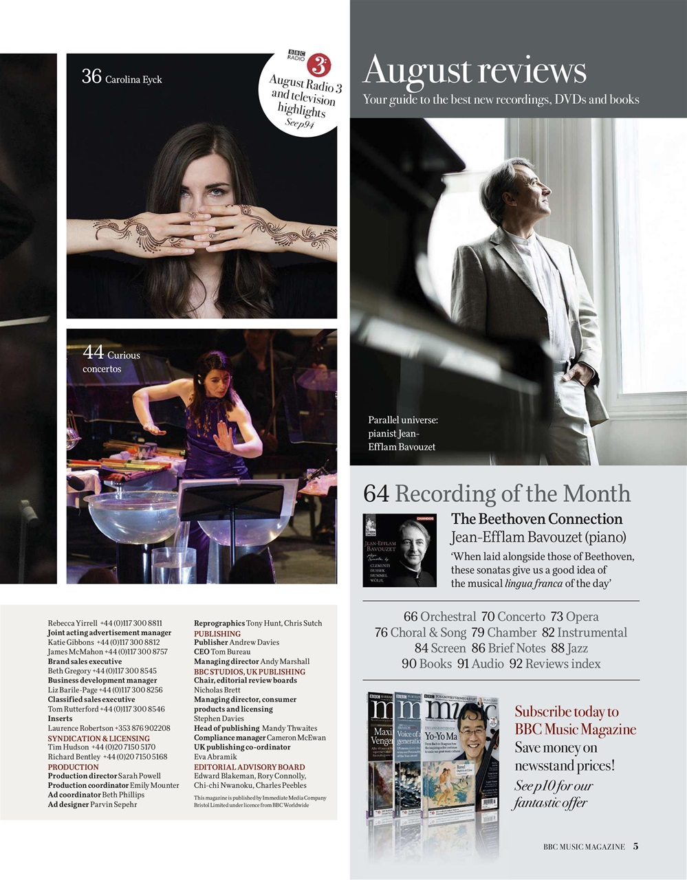 BBC Music Magazine Preview Pages