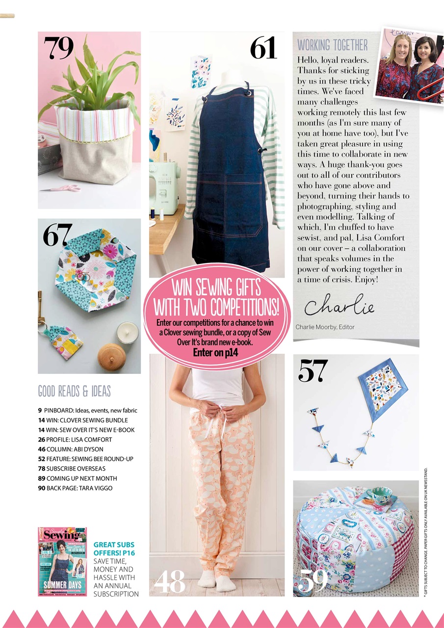 Simply Sewing Preview Pages