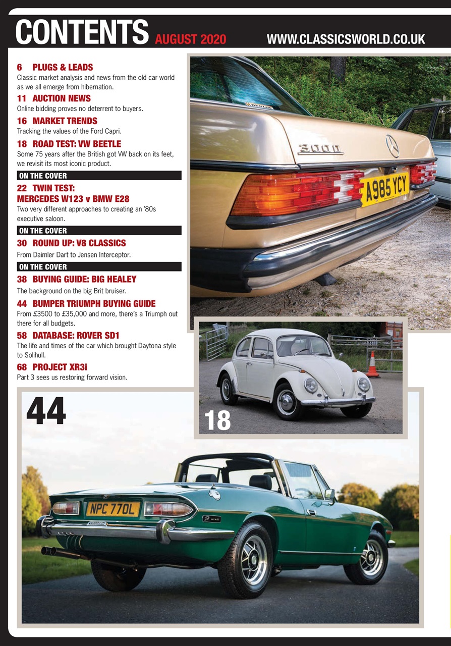 Classic Car Mart Preview Pages