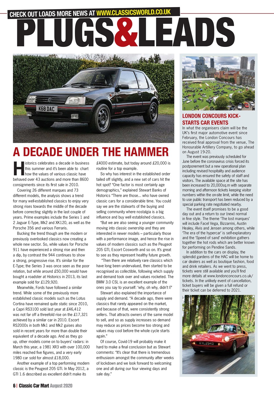 Classic Car Mart Preview Pages