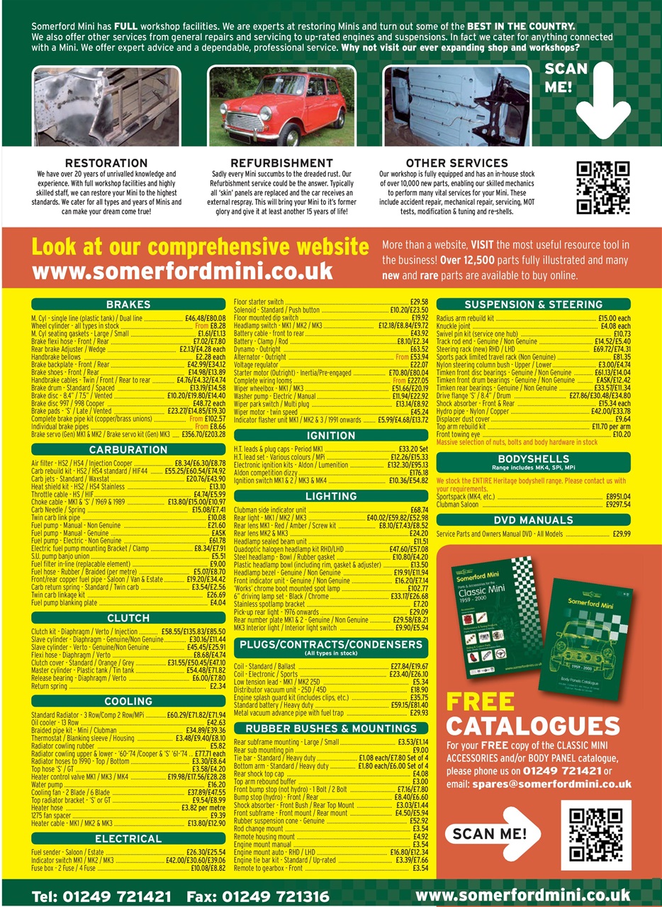 Mini Magazine Preview Pages