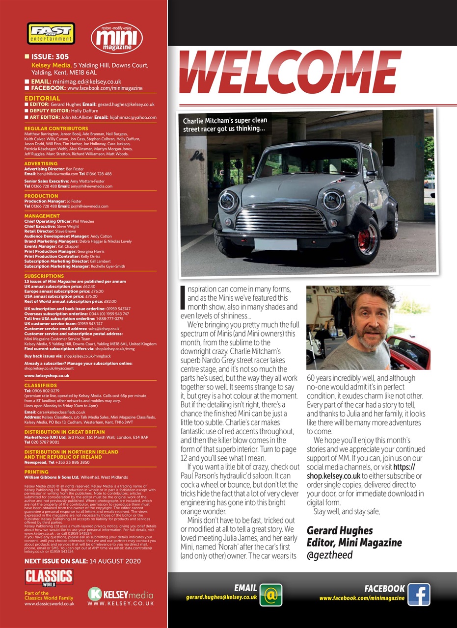 Mini Magazine Preview Pages