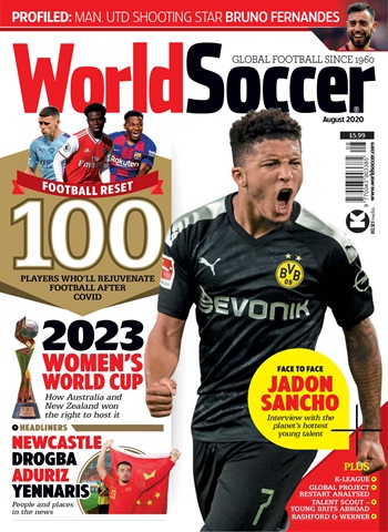 World Soccer issue August 2020