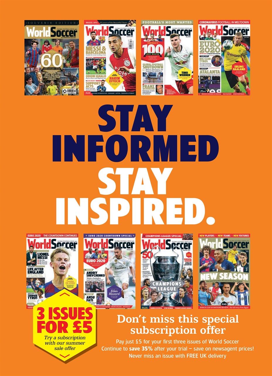 World Soccer Preview Pages
