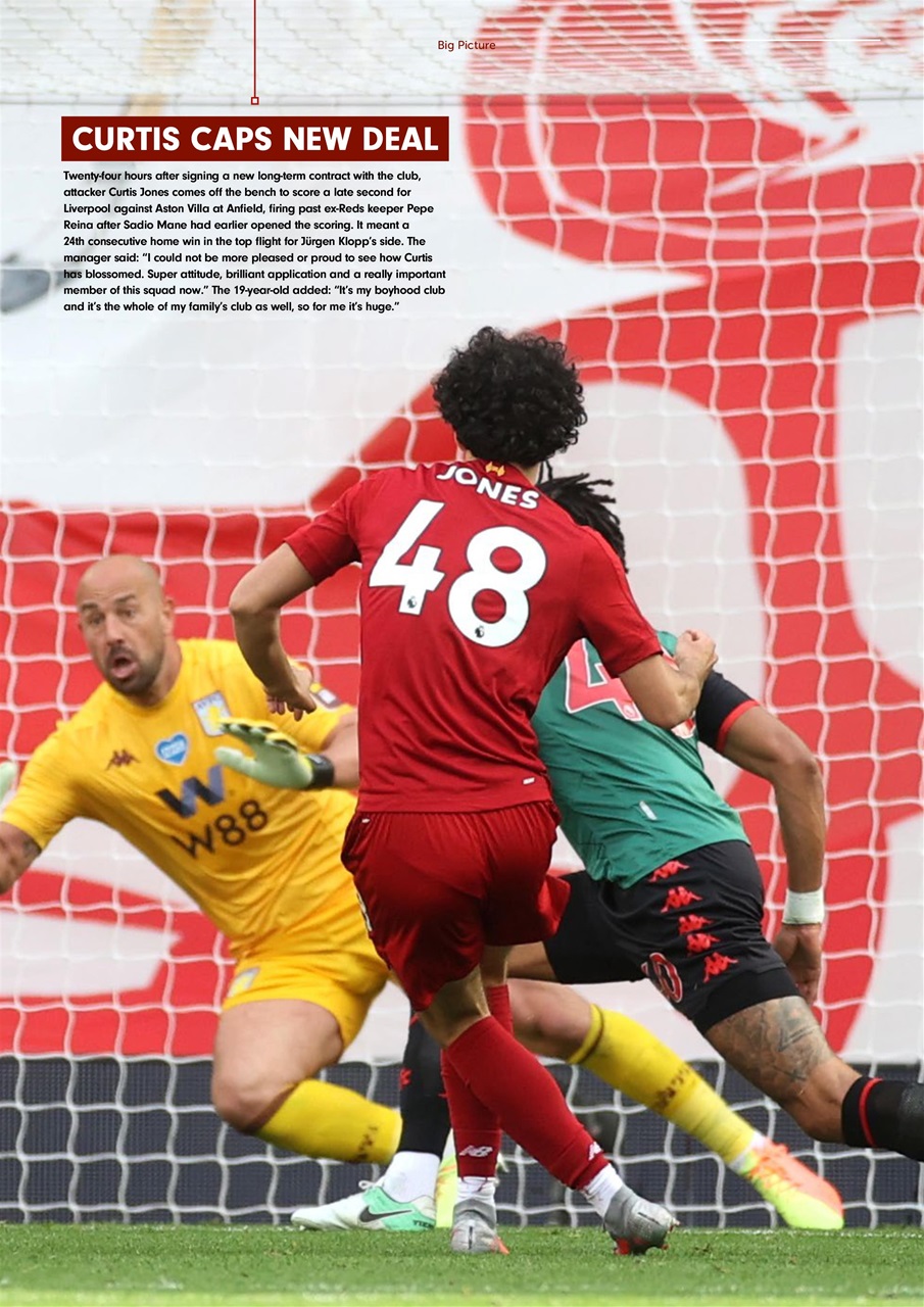 Liverpool FC Magazine Preview Pages