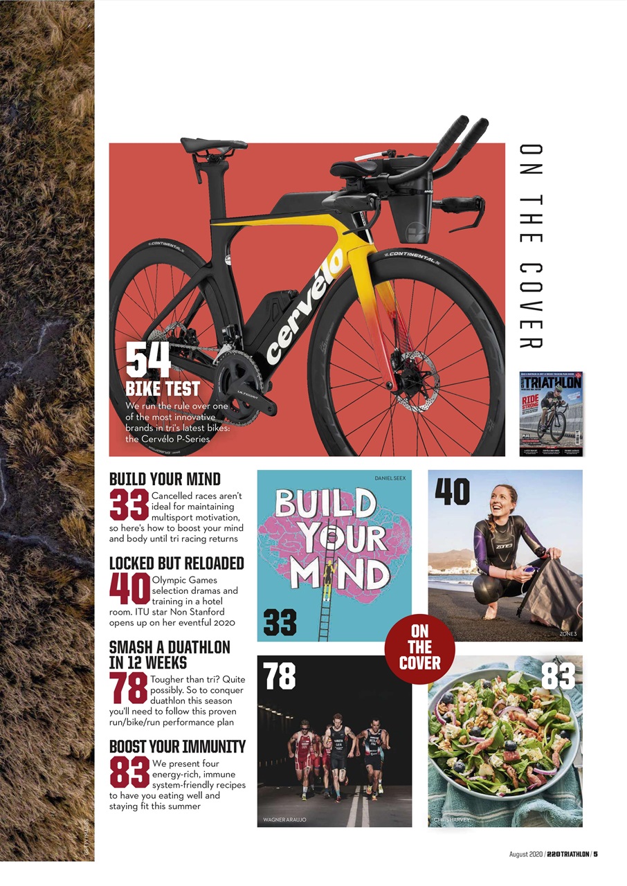 220 Triathlon Magazine Preview Pages
