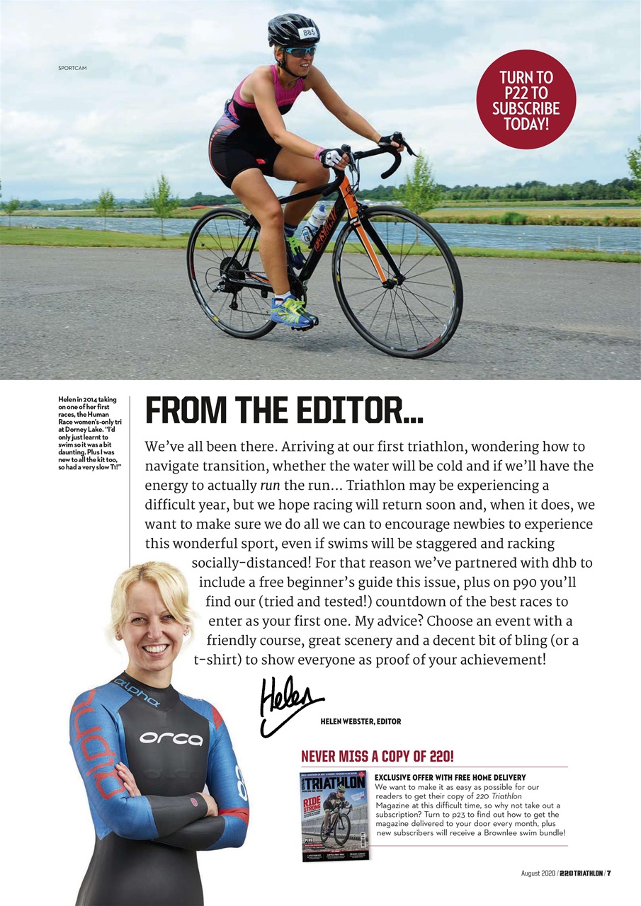 220 Triathlon Magazine Preview Pages