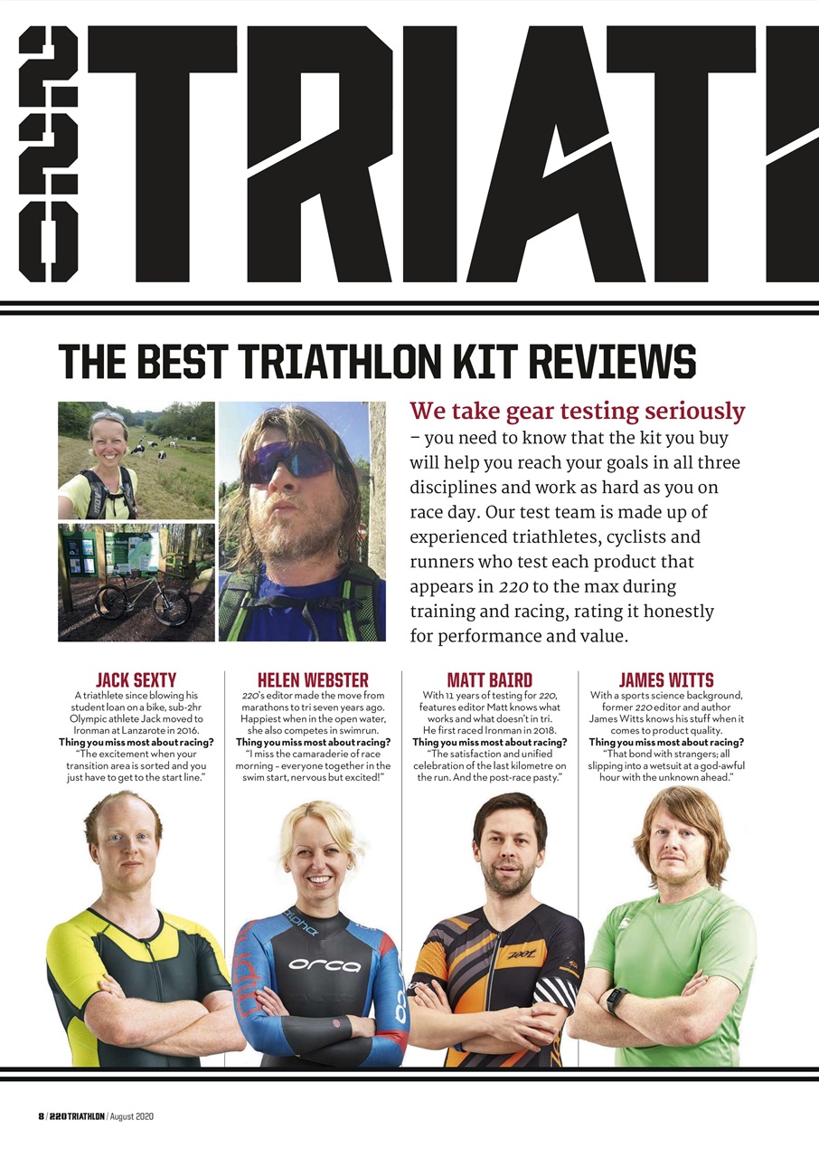 220 Triathlon Magazine Preview Pages