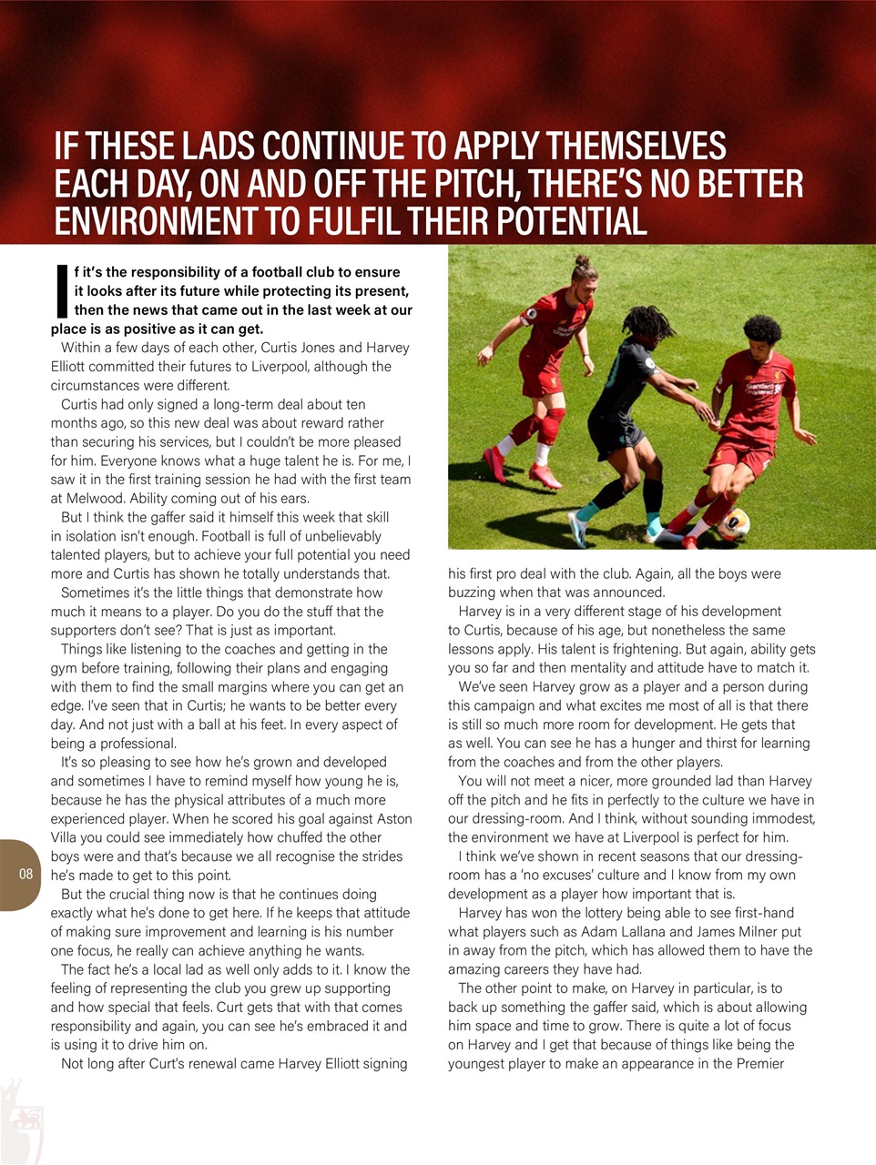 Liverpool FC Programmes Preview Pages