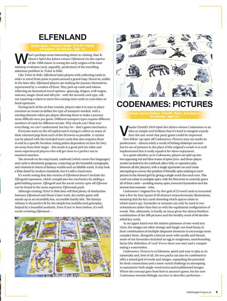 The Best Games Of… Preview Pages