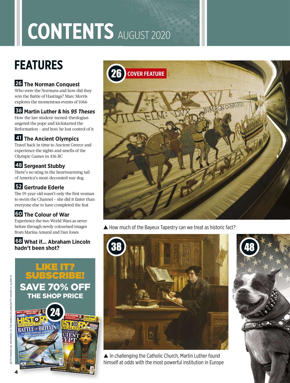 BBC History Revealed Magazine Preview Pages