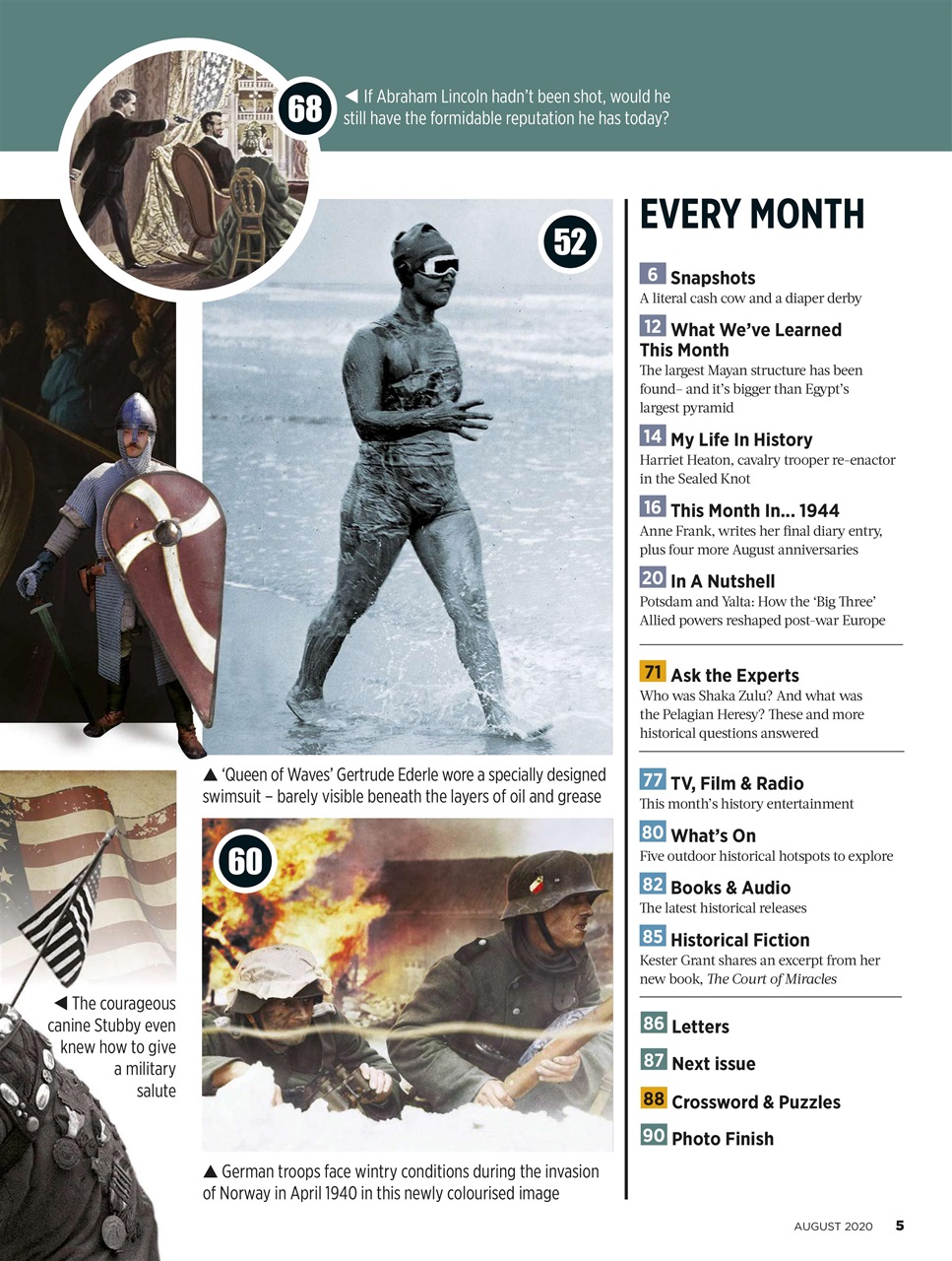BBC History Revealed Magazine Preview Pages