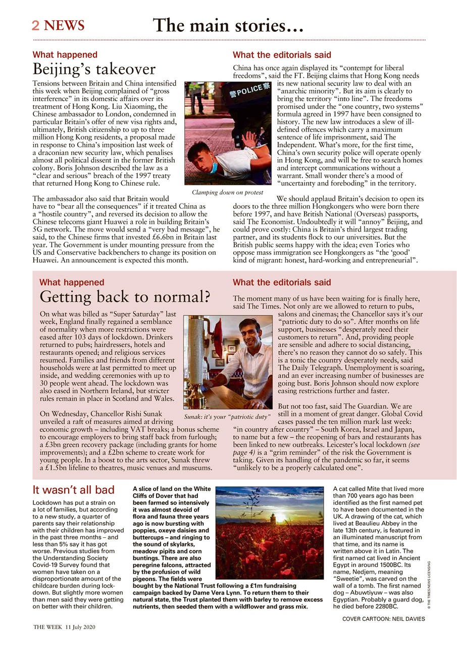 The Week Preview Pages