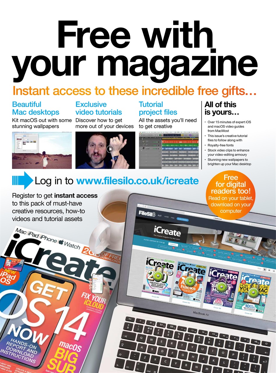 iCreate Preview Pages