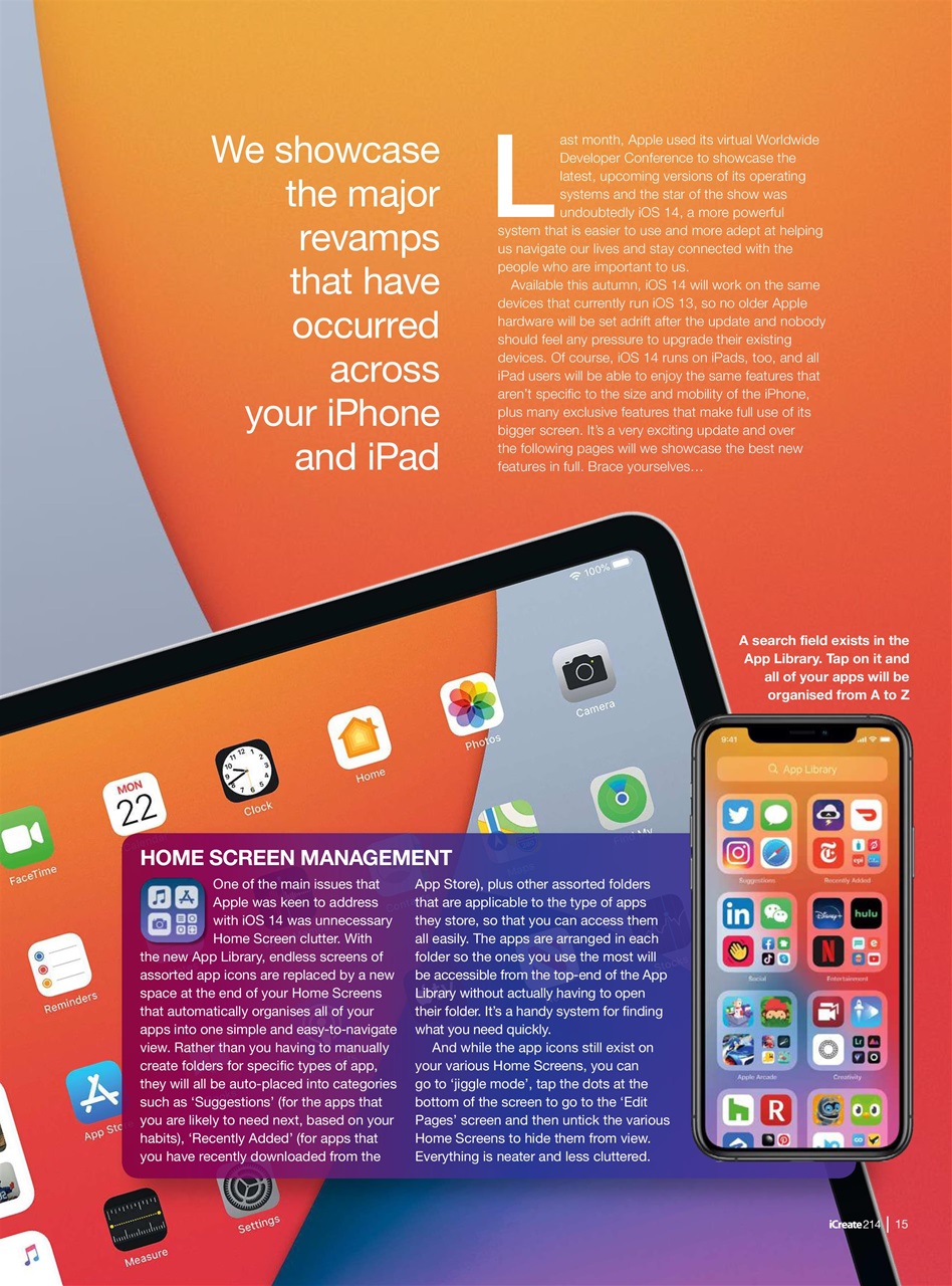 iCreate Preview Pages