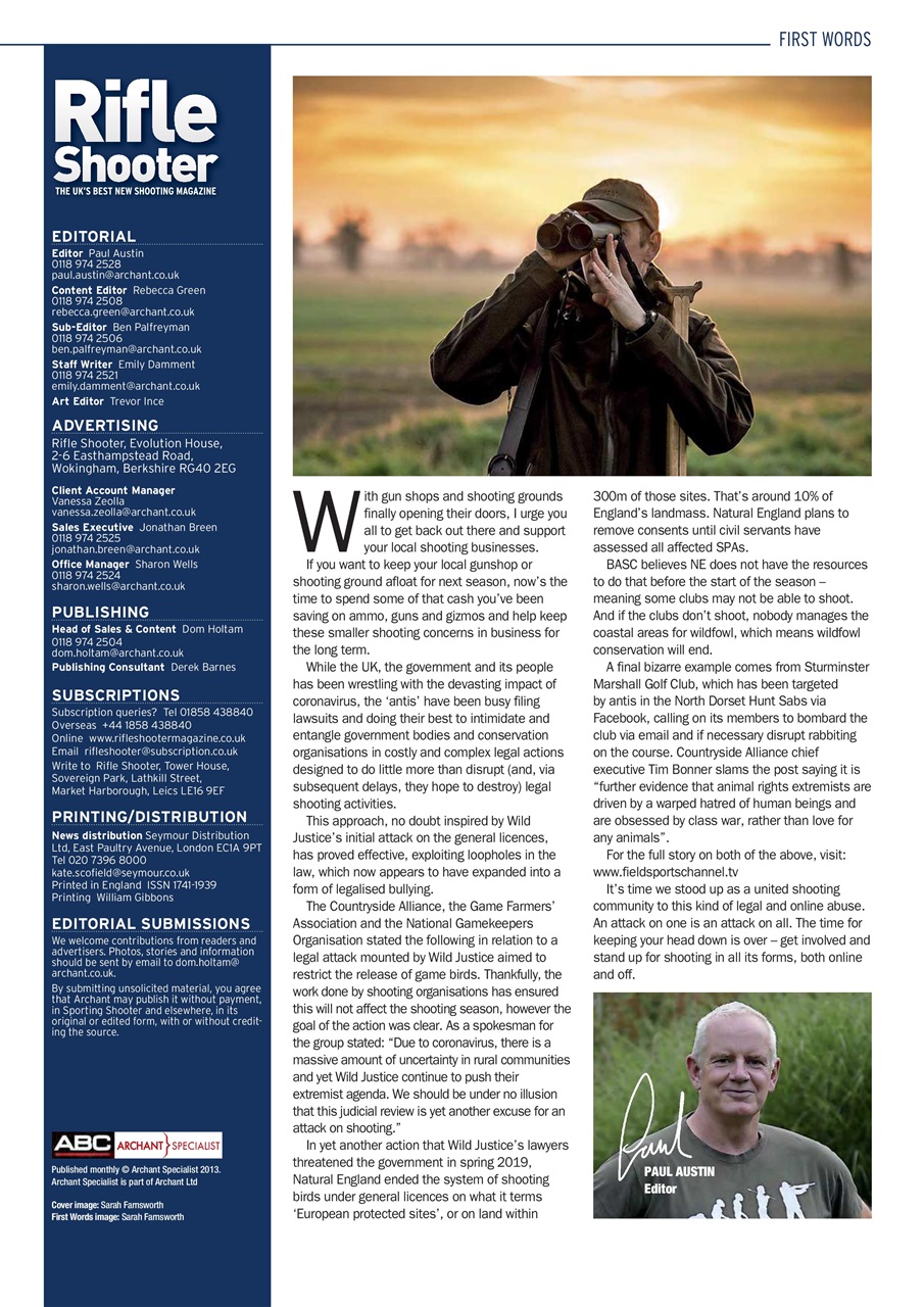 Rifle Shooter Preview Pages