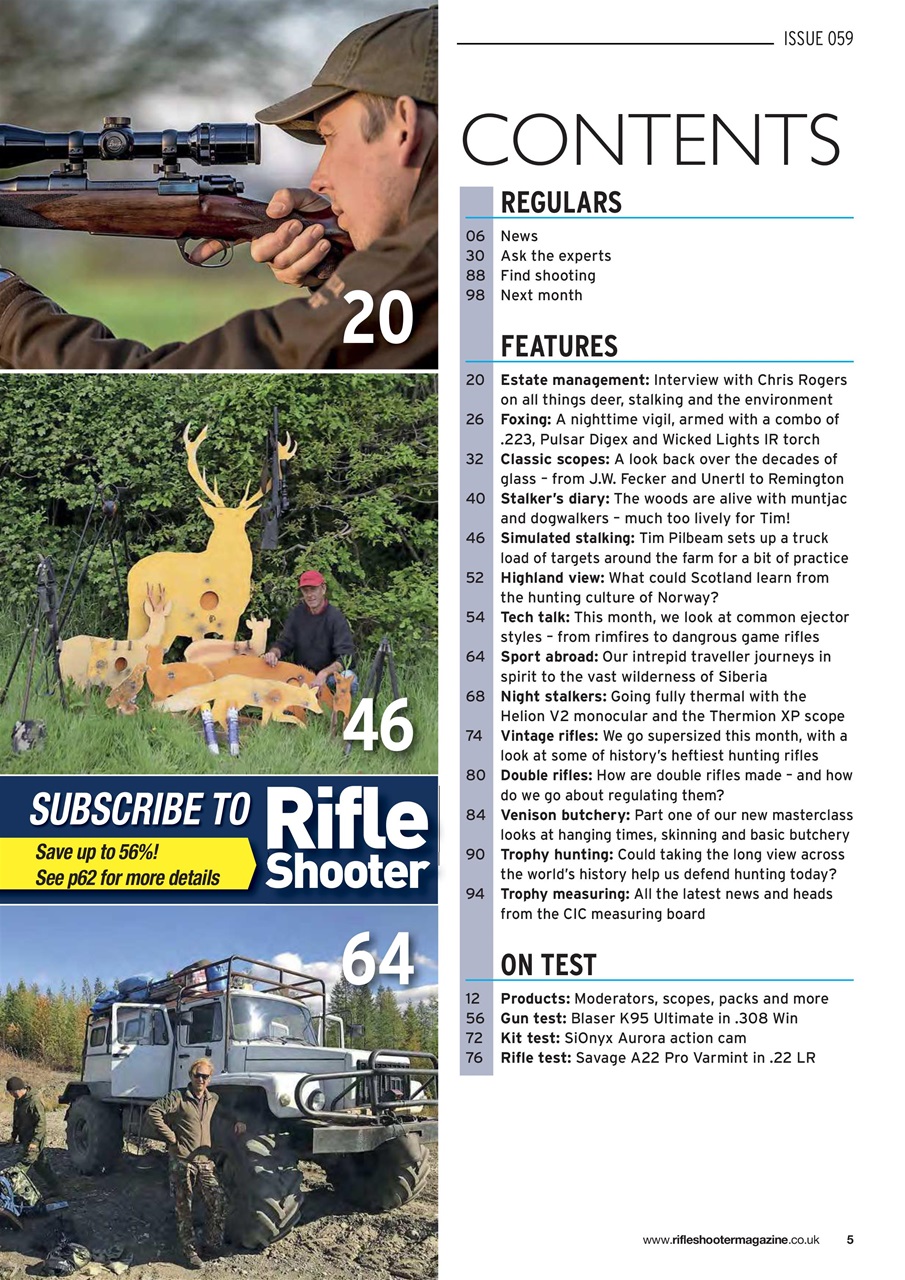 Rifle Shooter Preview Pages