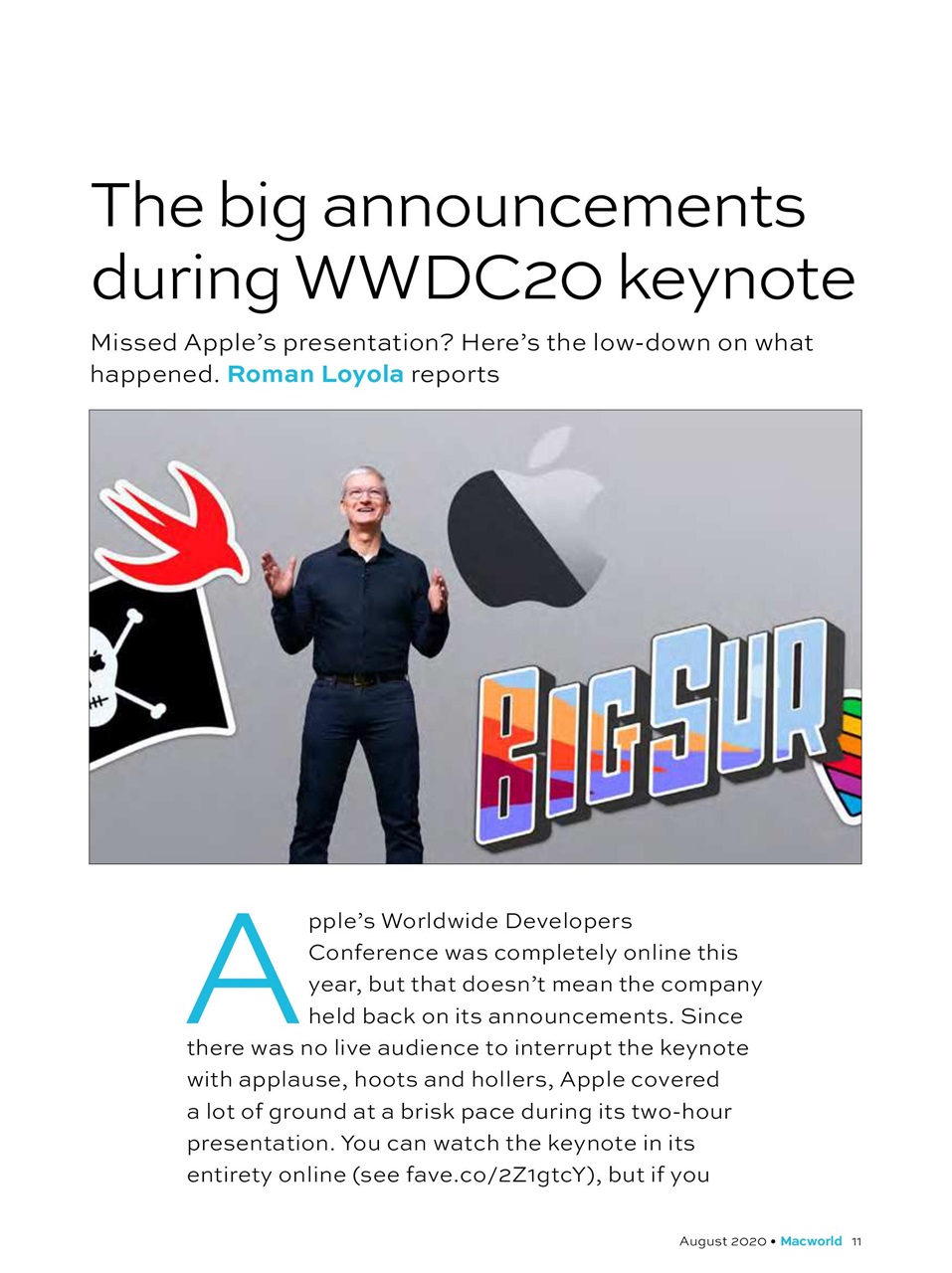 Macworld Preview Pages