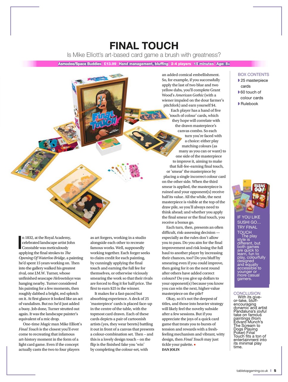 The Best Games Of… Preview Pages