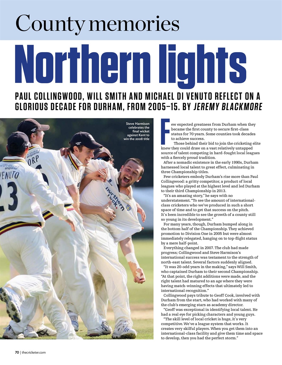 The Cricketer Magazine Preview Pages