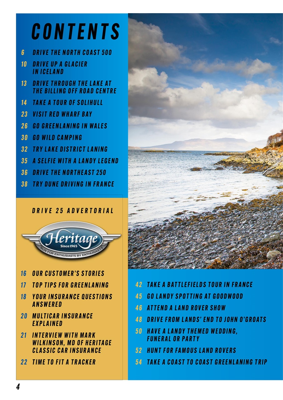 Land Rover Monthly Preview Pages
