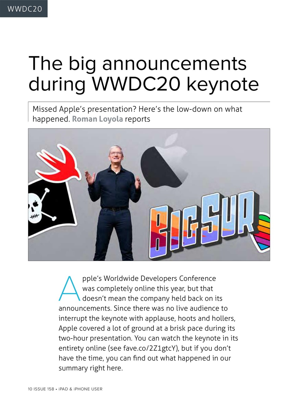 iPad and iPhone User Preview Pages